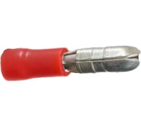 Клемма изолированная цилиндрическая MTA "папа" d 4 CuZn-Sn PVC, сечение провода 0,25-1, упаковка 50 шт. 1864000