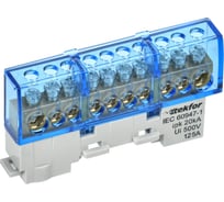 Шина N ноль изолятор на универсальном держателе IEK TEKFOR 8x12-10-С (5шт/упак) TF-NN20-10-KL-K07