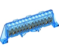 Шина N ноль в комбинированном изоляторе IEK TEKFOR Стойка 8x12-13-С (5шт/упак) TF-NN20-13-DP-K07