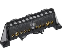 Шина N ноль в комбинированном изоляторе IEK TEKFOR Стойка 8x12-4+5-Ч (5шт/упак) TF-NN20-45-DP-K02