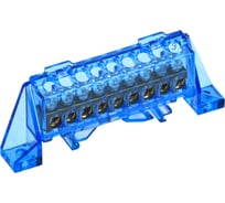 Шина N ноль в комбинированном изоляторе IEK TEKFOR Стойка 6x9-9-С (5шт/упак) TF-NN10-09-DP-K07