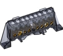 Шина N ноль в комбинированном изоляторе IEK TEKFOR Стойка 8x12-4+4-Ч (5шт/упак) TF-NN20-44-DP-K02