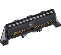 Шина N ноль в комбинированном изоляторе IEK TEKFOR Стойка 8x12-6+6-Ч (5шт/упак) TF-NN20-66-DP-K02