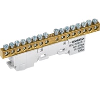 Шина L фаза неизолированная на универсальном держателе IEK TEKFOR 6x9-16-Ср (5шт/упак) TF-NN10-16-DL-K03