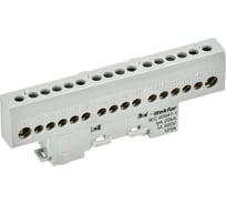 Шина L фаза изолированная на универсальном держателе IEK TEKFOR 8x12-16-Ср (5шт/упак) TF-NN20-16-KL-K03