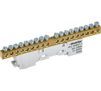 Шина L фаза неизолированная на универсальном держателе IEK TEKFOR 6x9-18-Ср (5шт/упак) TF-NN10-18-DL-K03