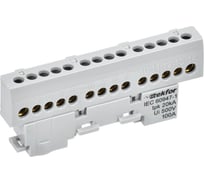 Шина L фаза изолированная на универсальном держателе IEK TEKFOR 6x9-14-Ср (5шт/упак) TF-NN10-14-KL-K03