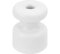 Керамический изолятор TDM для ретро провода белый 25шт SQ2802-0007