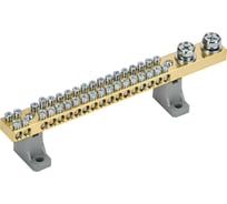 Шина IEK N ноль на двух угловых изоляторах 200А ШНИ-10x18-36-L2-С (5шт/упак) YNN30-36-C2-K03