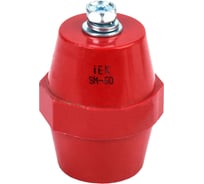 Изолятор IEK SM60 (М8) силовой с болтом (10шт/упак) YIS11-60-20-B