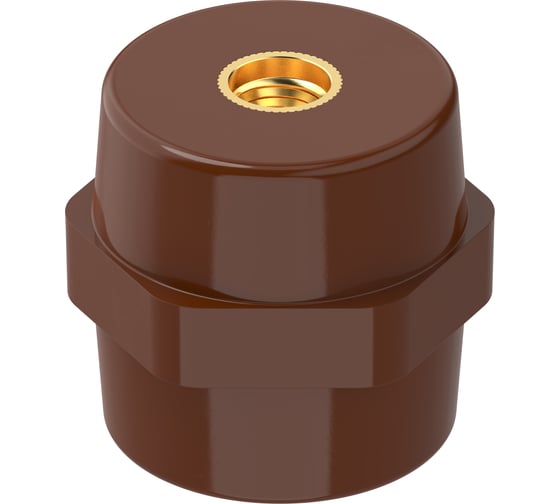 Изолятор опорный IEK SM50 (М12) (10шт/упак) YIS11-50-12-K05 1