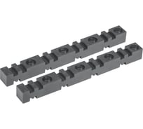 Изолятор шинный плоский IEK ИШП 4P для шин 5 и 10 мм 303 мм (2шт/упак) YIS40-4-303