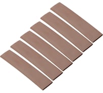 Набор трубок термоусаживаемых клеевых TDM ELECTRIC Моноцвет, коричневый 12,7/4,3 SQ0548-3008