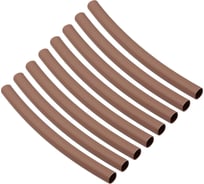 Набор трубок термоусаживаемых клеевых TDM ELECTRIC Моноцвет, коричневый 6,4/2,0 SQ0548-3005