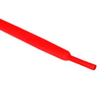 Термоусаживаемая трубка HLT ТТУ 4/2, красная, 1M, 50 метров/упаковка 084-15-42