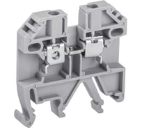 Зажим STEKKER LD550-25 ЗНИ наборный изолированный винтовой 2,5 мм JXB 2,5, серый, 100 шт., 39354