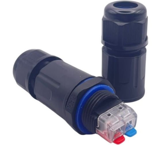Кабельный коннектор DORI CNP20-2P IP68 1 шт в пакете 50647