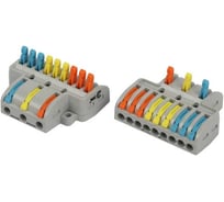 Клемма ЭРА NO225409 проходная разветвительная 2224139 с рычагами 3/9 полюсов 0.08-2.5/4 мм2 (упаковка 10 шт) Б0067958