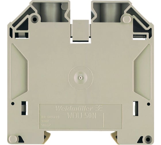 Клемма Weidmuller WDU 50N 1820840000 1