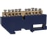 Шина нулевая с изолятором КЭАЗ OptiKit BB-D-PE-DIN-14-6x9-желтый 20шт 277841 1