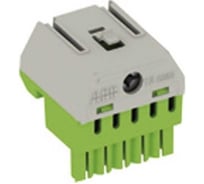 Клеммник самозажимной ABB PE 5x4+1x25мм ZK51G* 1SPE007715F9712