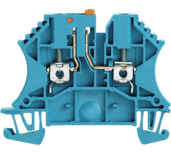 Измерительная клемма с размыкателем Weidmuller WTR 2.5 BL 8731640000 1