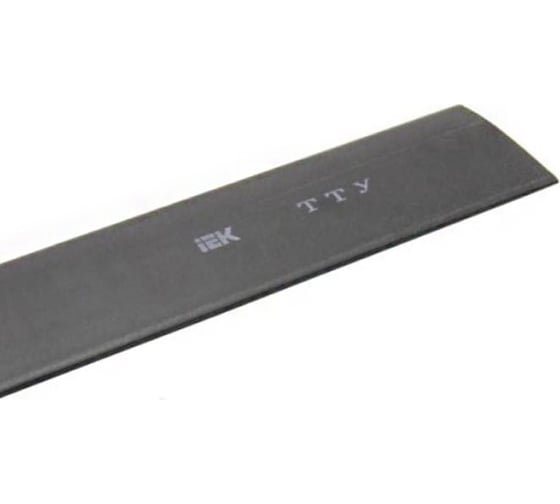 Термоусаживаемая трубка IEK ТТУ 3/1,5, черная, 1м UDRS-D3-1-K02