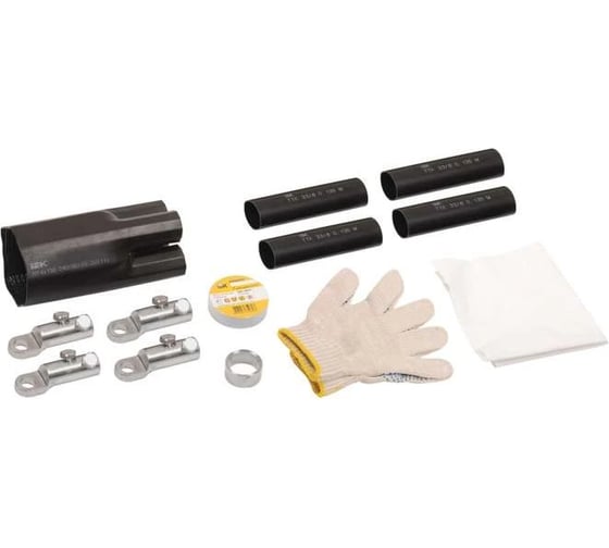 Муфта IEK ПКВтп 4x150/240 б/н ПВХ/СПЭ изоляция 1кВ UZM-XLK1-VN4-150240X 1