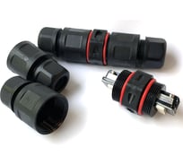 Водостойкий разъем TTAF Elektronik 3 силовых полюса/6 сигнальных 250V 25A/1А IP67 WPI-3602M25