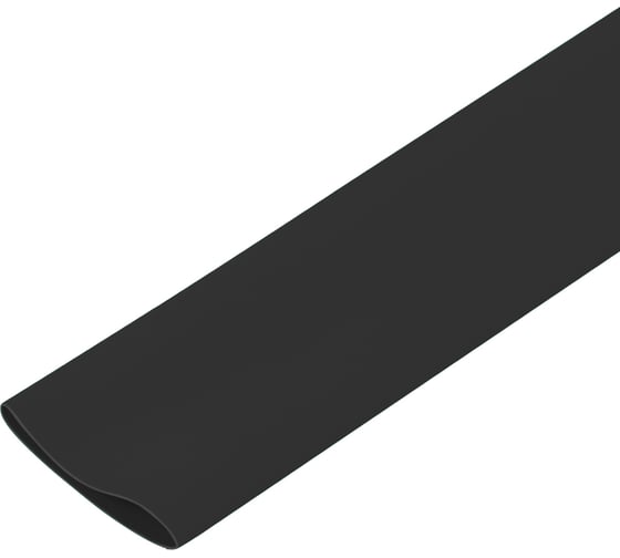 Термоусаживаемая трубка TDM ELECTRIC ТУТнг 12/6 черная по 1м 50 м/упак SQ0518-0228