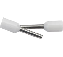 Наконечник-гильза TDM ELECTRIC Е7508 0,75мм2 с изолированным фланцем 20шт SQ0568-0045