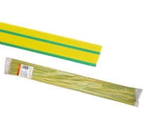 Термоусаживаемая трубка TDM ELECTRIC ТУТнг 20/10 желто-зеленая по 1м 50 м/упак SQ0518-0252