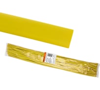 Термоусаживаемая трубка TDM ELECTRIC ТУТнг 40/20 желтая по 1м 25 м/упак SQ0518-0293