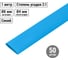 Термоусаживаемая трубка ТУТнг 8/4, синяя по 1 м, упаковка 50 штук TDM ELECTRIC SQ0518-0213 2
