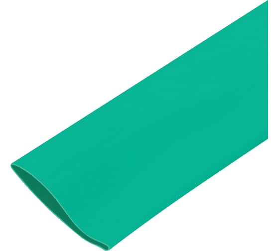 Термоусаживаемая трубка TDM ELECTRIC ТУТнг 20/10 зеленая по 1м 50 м/упак SQ0518-0253
