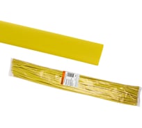 Термоусаживаемая трубка TDM ELECTRIC ТУТнг 20/10 желтая по 1м 50 м/упак SQ0518-0251