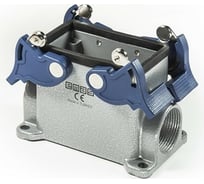 Корпус Emas, 4-фиксатора пустой, 2- боковых ввода, 10 полюсов EBM10GD24