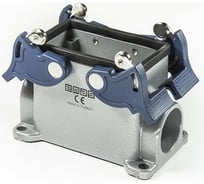 Корпус Emas, 4-фиксатора пустой, боковой ввод, 10 полюсов EBM10GD14