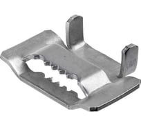 Бюгель для бандажной ленты ЗУБР Профессионал БГЛ 20 мм, нержавеющий, AISI 304, 150 шт 310265