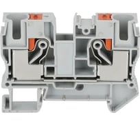 Клемма проходная CONTA CPT 10 GRAY-40, 10 кв.мм., PUSH-IN, упаковка 40шт 00-00013087