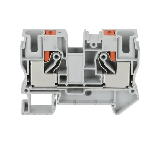 Клемма проходная CONTA CPT 10 GRAY-40, 10 кв.мм., PUSH-IN, упаковка 40шт 00-00013087