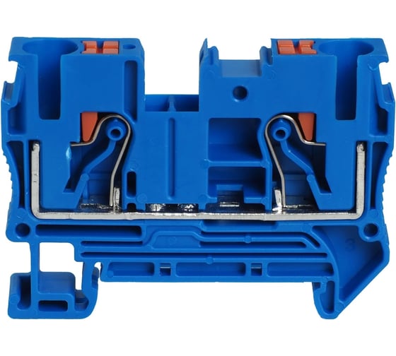 Клемма проходная CONTA CPT 6 BLUE-50, 6 кв.мм., PUSH-IN, упаковка 50 шт 00-00013083