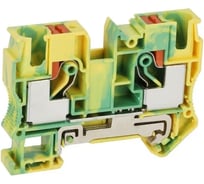 Клемма защитного провода CONTA CPT 10-PE-40, 10 кв.мм., PUSH-IN, упаковка 40шт 00-00013093