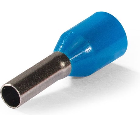 Наконечник штыревой втулочный изолированный КВТ НШВИ 2, 5-8 серия ЕВРО (500шт.) 103202