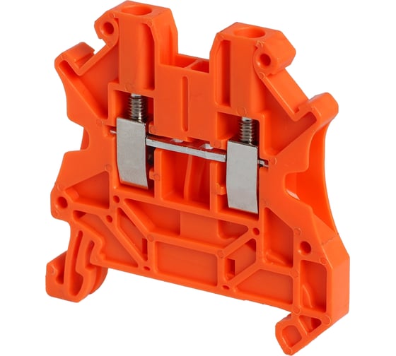 Проходные клеммы винтовые CONTA CUT 2.5 ORANGE-100, (упак 100шт) 00-00013145