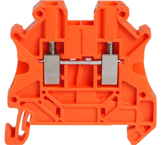 Проходные клеммы винтовые CONTA CUT 2.5 ORANGE-100, (упак 100шт) 00-00013145