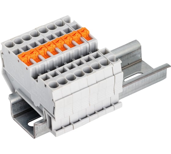 Клемма с ножевым размыкателем CONTA CST 4-MT GRAY-50, 4 КВ.ММ, (упак 50шт) 00-00013096