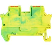 Клемма защитного провода CONTA CTV 2.5-PE-50, 2.5 кв.мм, PUSH-IN (упак 50шт) 00-00013064