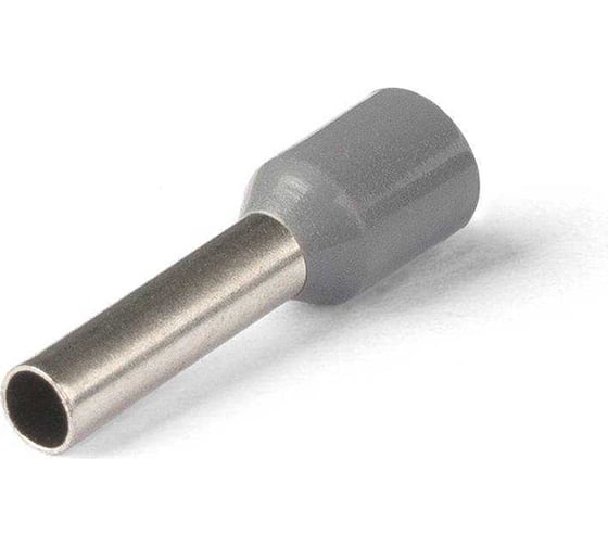 Штыревой втулочный изолированный наконечник STEKKER НШВИ 4-9, LD405-409 (DIY упаковка 25 шт) 39379