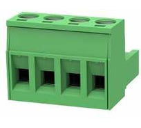 Клемма на печатную плату Degson 3 полюса, зеленая, 100 штук 2EDGK-5.08-03P-14-100Z(H)